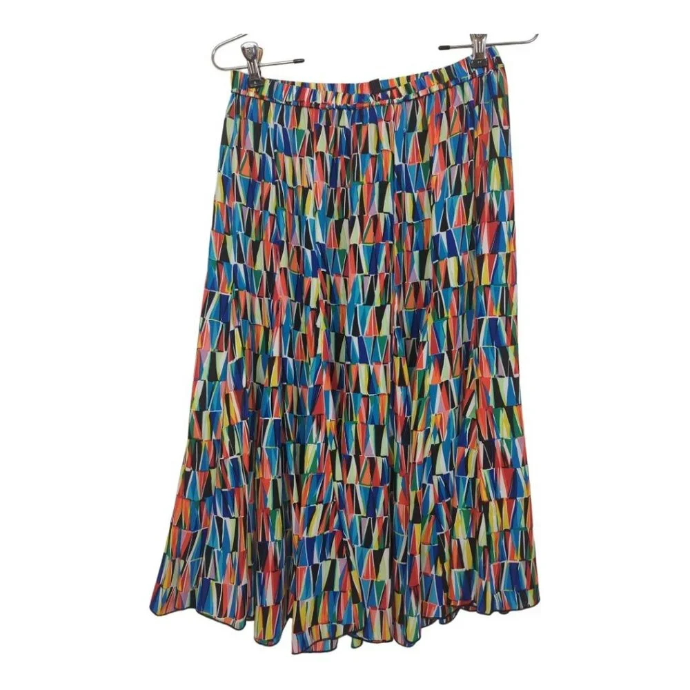 Premise Lightweight Flowy‎ Midi Skirt Size Small